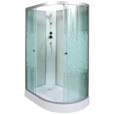 Душевая кабина Deto L 902 L N 120х80 без крыши